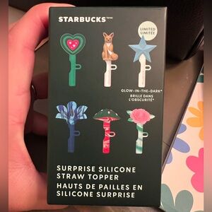 Starbucks Surprise Silicone Straw Topper